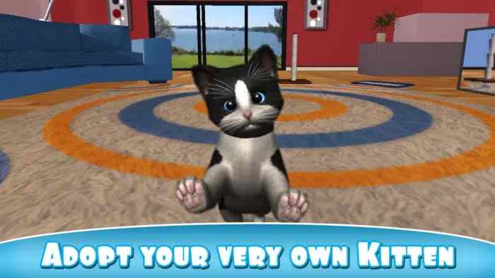 Daily Kitten virtual cat pet